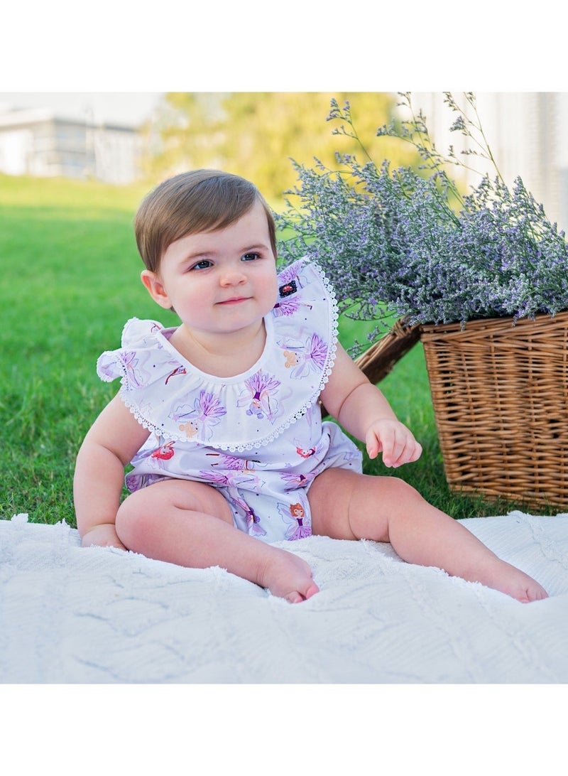 Petite Lamb Limited Edition Fairy Glitter Romper Pure Cotton - Image 1